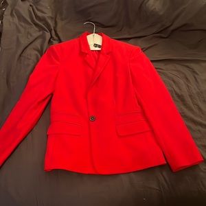 Express lined red blazer - beautiful like new! Only worn a couple of times.